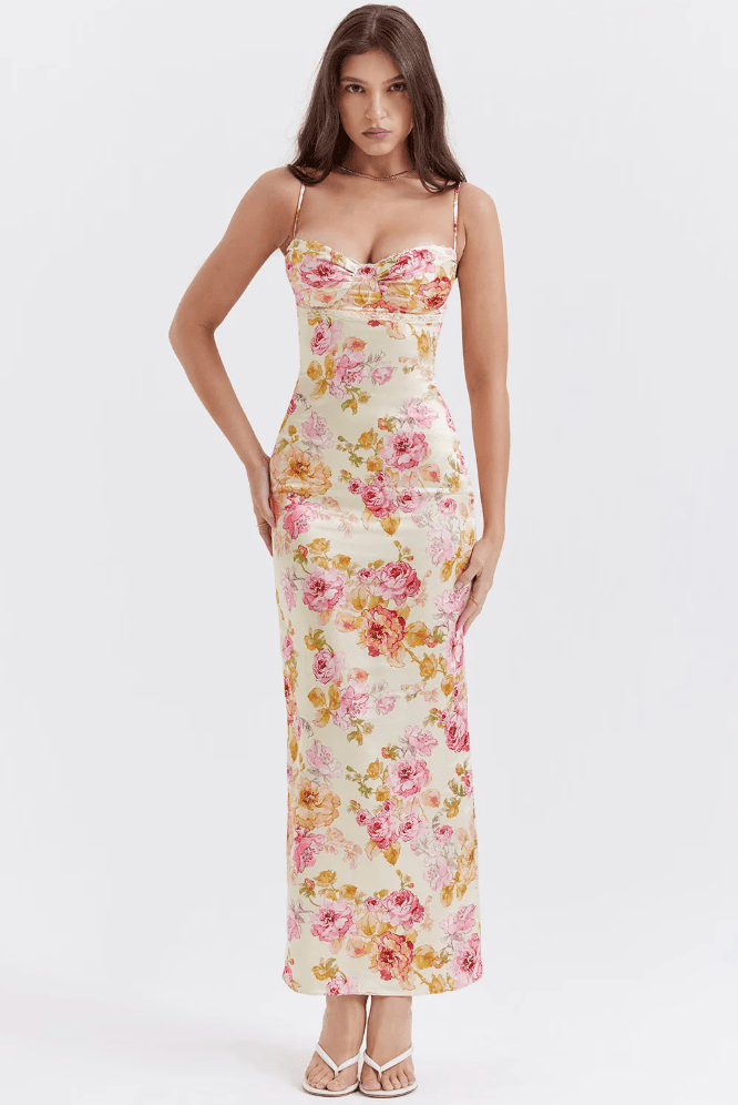 Bridget | Charming Floral Dress in first_variant_option1 | Elegant Women&