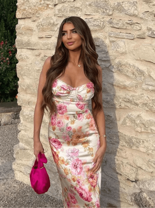 Bridget | Charming Floral Dress in first_variant_option1 | Elegant Women&