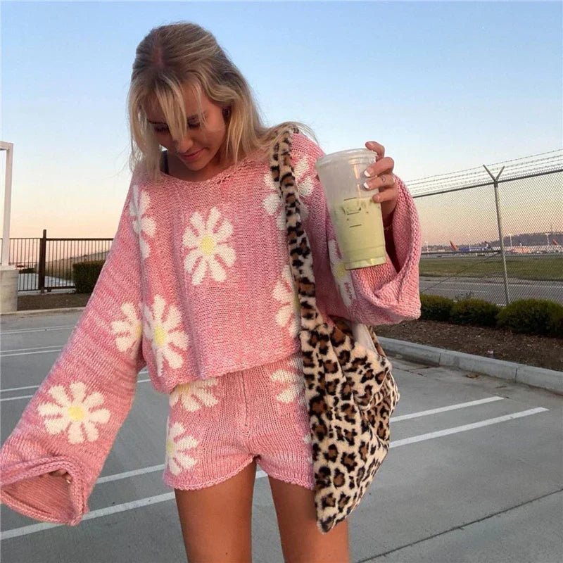 Brielle | Cozy Floral Set in first_variant_option1 | Elegant Women&
