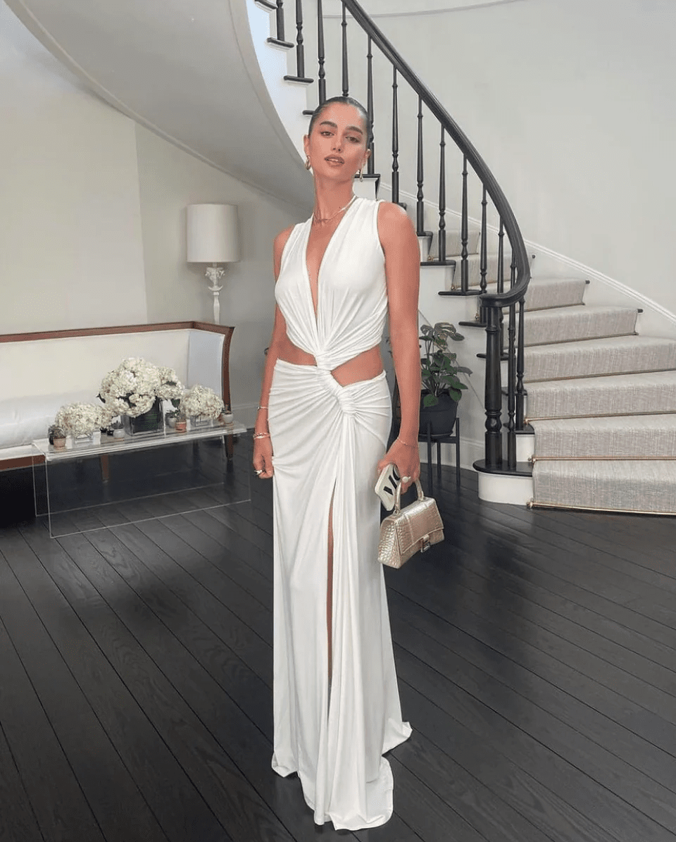 Briseis | Tropic Drape Dress in first_variant_option1 | Elegant Women&