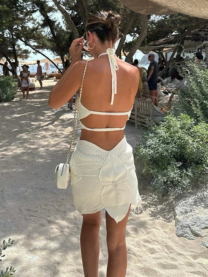 Bryony | Chic Halter Dress in first_variant_option1 | Elegant Women&