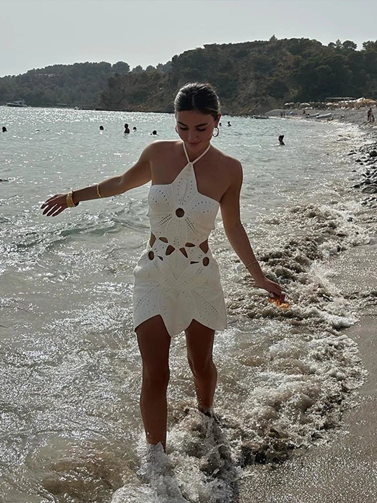 Bryony | Chic Halter Dress in first_variant_option1 | Elegant Women's Dress - Maeve The Label