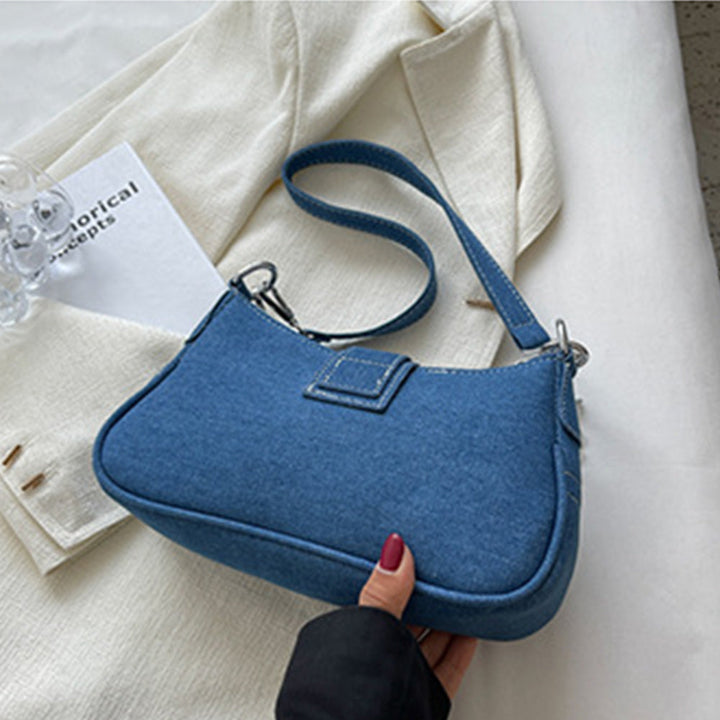 Nora | Vintage Denim Shoulder Bag