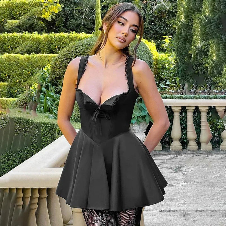 Cali | Mini Corset Dress in first_variant_option1 | Elegant Women&