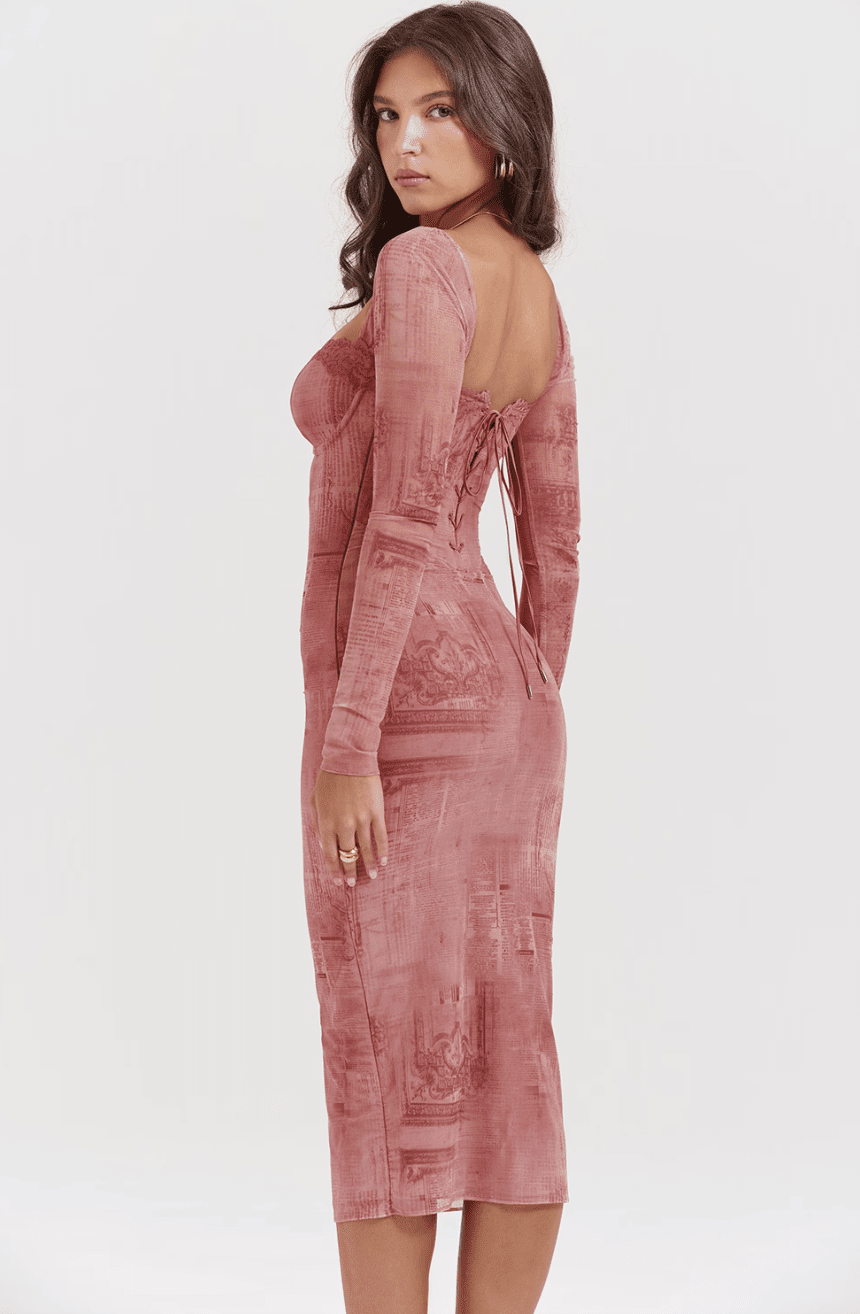 Cassidy | Romantic Blush Dress in first_variant_option1 | Elegant Women&