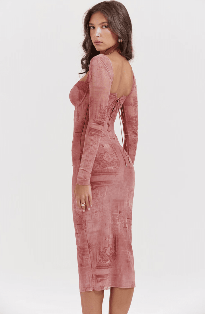 Cassidy | Romantic Blush Dress in first_variant_option1 | Elegant Women&
