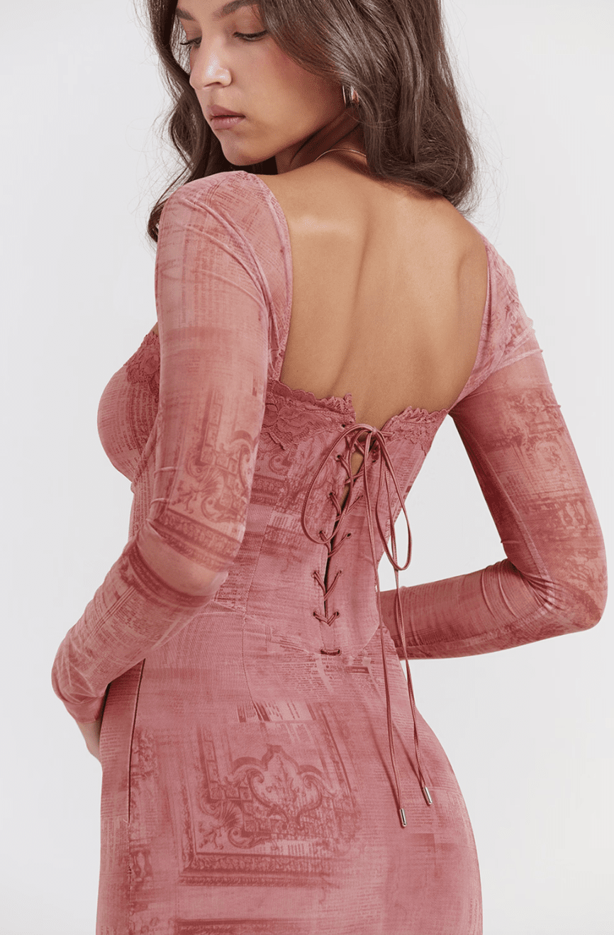 Cassidy | Romantic Blush Dress in first_variant_option1 | Elegant Women&