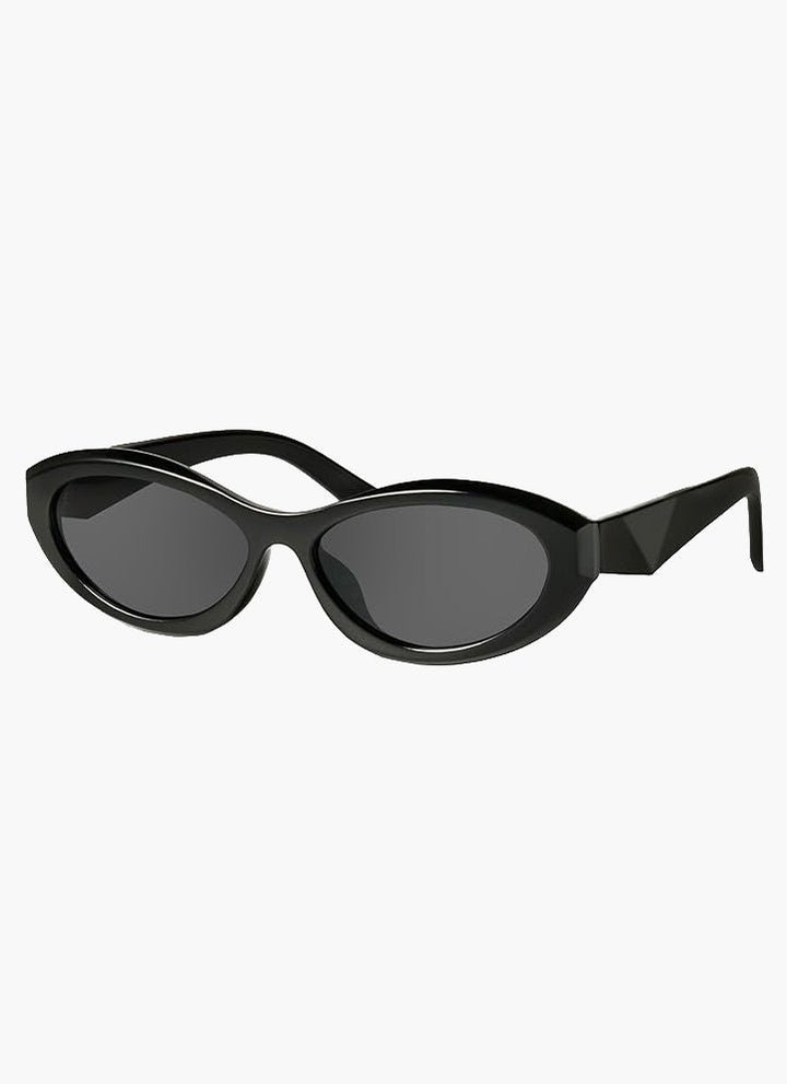 Clarinda | Edgy Ribbed Sunglasses in first_variant_option1 | Elegant Women&