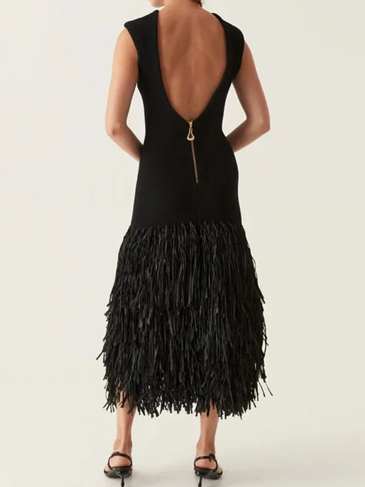 Dani | Statement Maxi Dress in first_variant_option1 | Elegant Women&