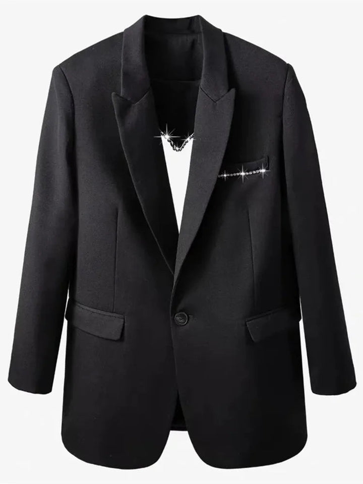 Daphne | Cut - out Heart Blazer in first_variant_option1 | Elegant Women&