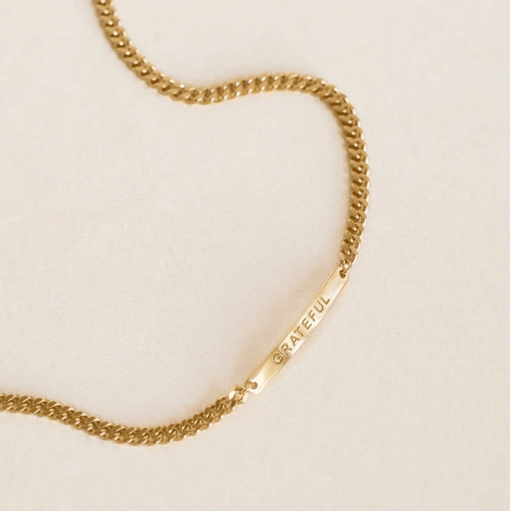 Darcy Custom Engraved Bracelet in first_variant_option1 | Elegant Women&