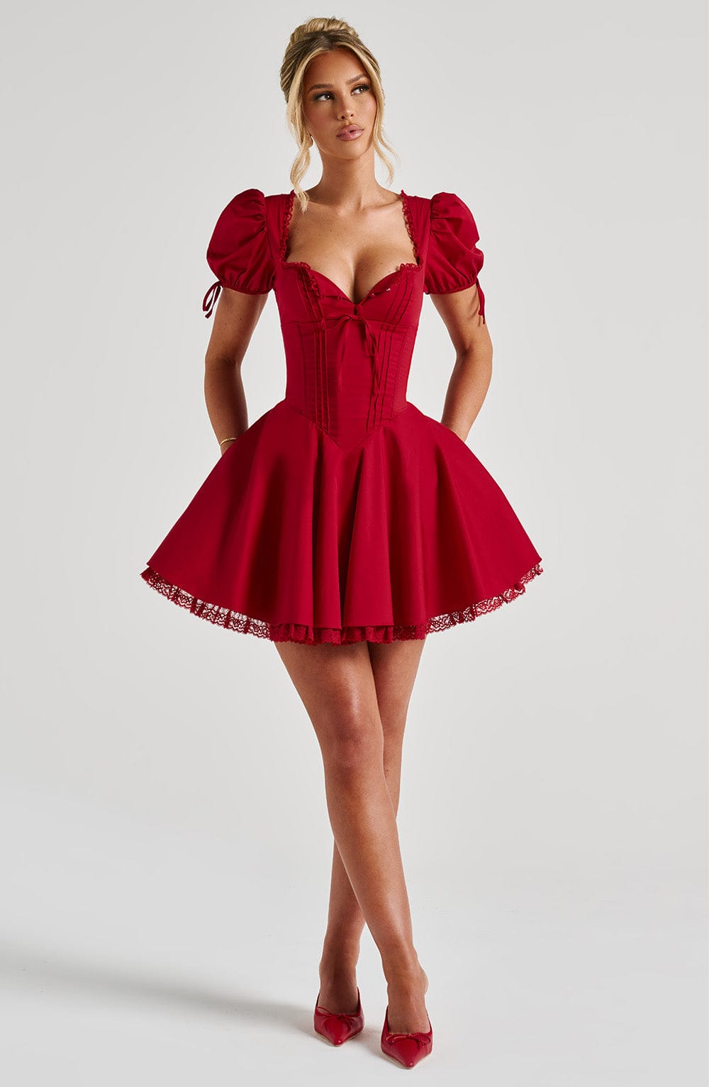 Delphine | Romantic Corset Dress in first_variant_option1 | Elegant Women&