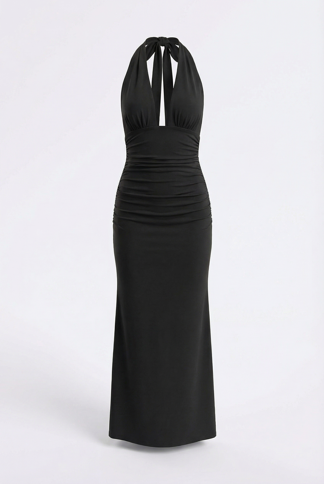 Amara | Halter Neck Maxi Dress