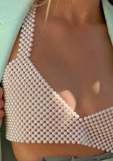 Diantha | Ivory Gem Bralette in first_variant_option1 | Elegant Women&