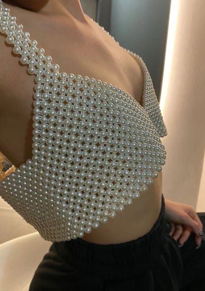 Diantha | Ivory Gem Bralette in first_variant_option1 | Elegant Women&