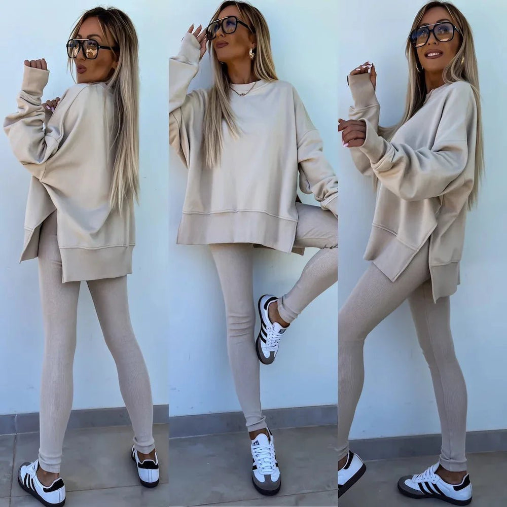 Dixie | Two - Piece Lounge Set in first_variant_option1 | Elegant Women's Dress - Maeve The Label