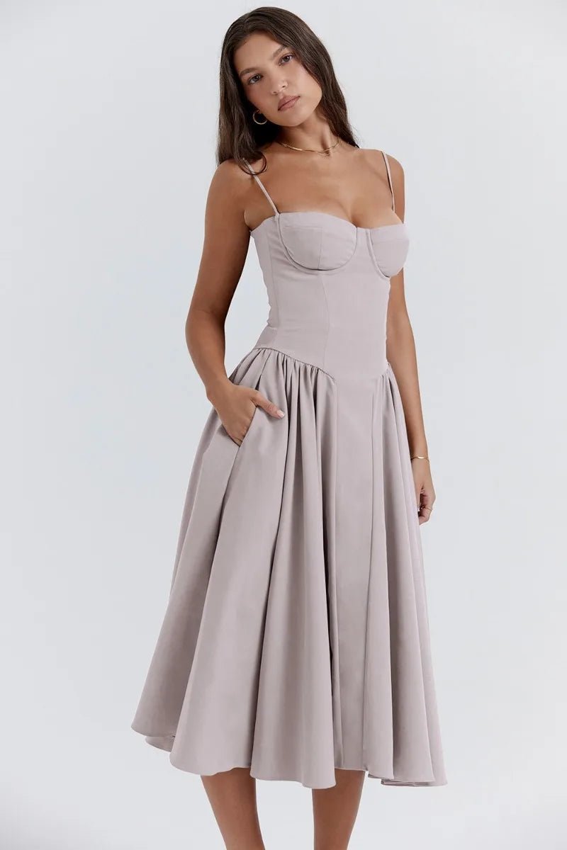Djenna | Dress With Corset in first_variant_option1 | Elegant Women&