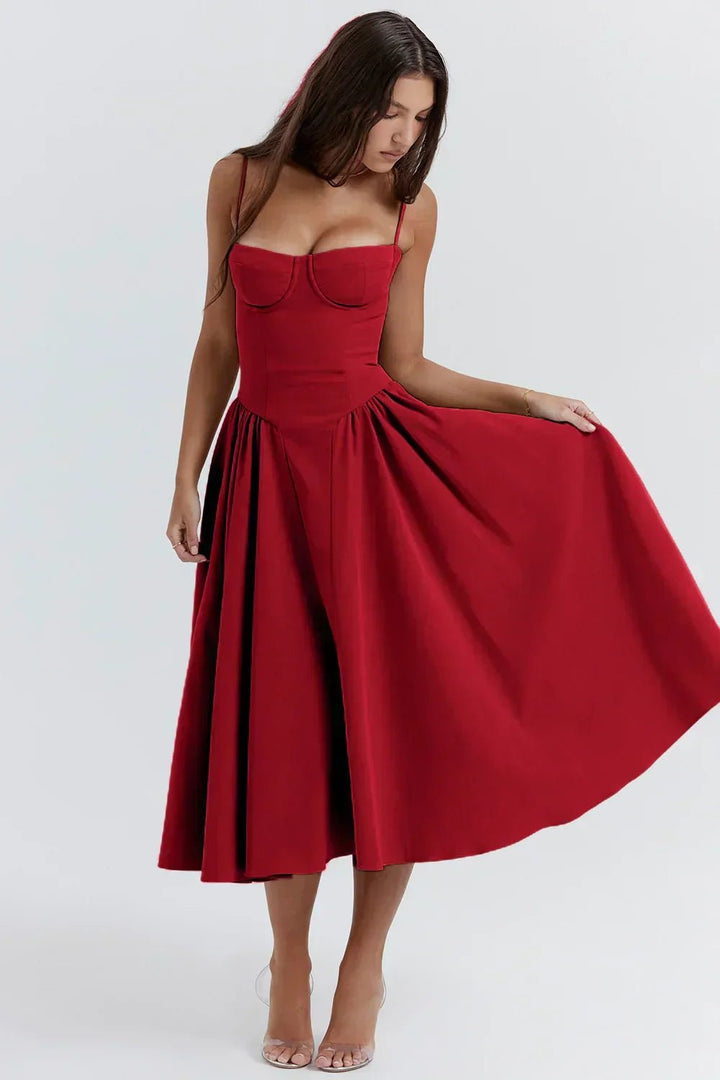 Djenna | Dress With Corset in first_variant_option1 | Elegant Women&