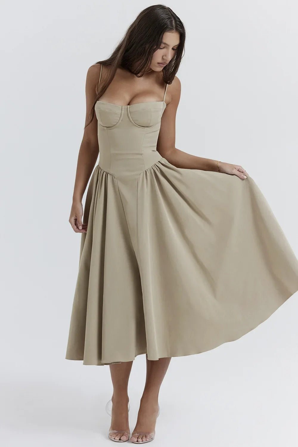 Djenna | Dress With Corset in first_variant_option1 | Elegant Women&
