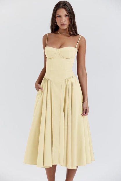 Djenna | Dress With Corset in first_variant_option1 | Elegant Women&