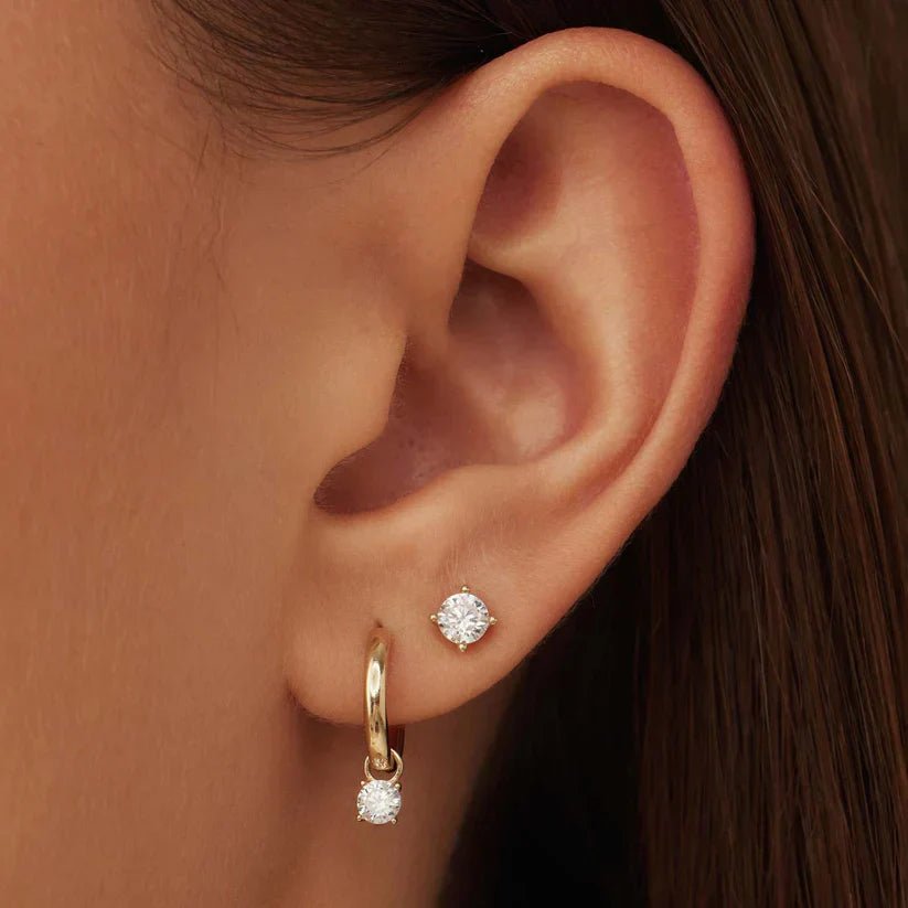Domitia | Chic Gold Earring Set in first_variant_option1 | Elegant Women's Dress - Maeve The Label