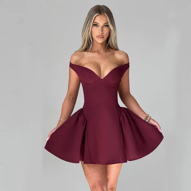 Dulce | Bold Cocktail Dress in first_variant_option1 | Elegant Women&