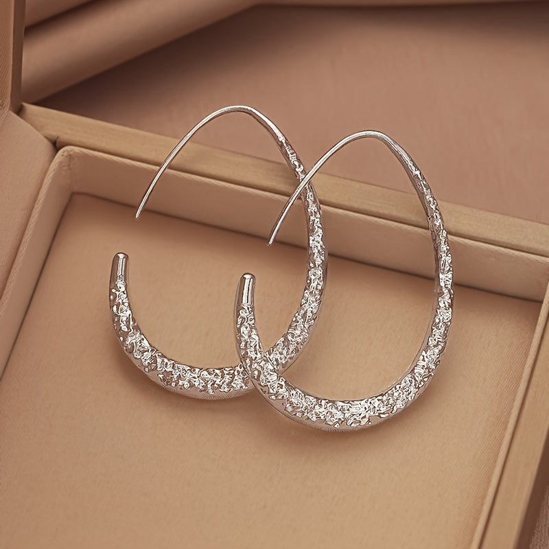 Calla | Open Hoop Earrings