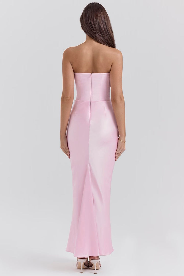 Eden | Polished Satin Gown in first_variant_option1 | Elegant Women&