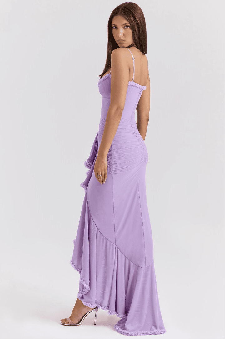 Edith | Charming Ruffled Gown in first_variant_option1 | Elegant Women&