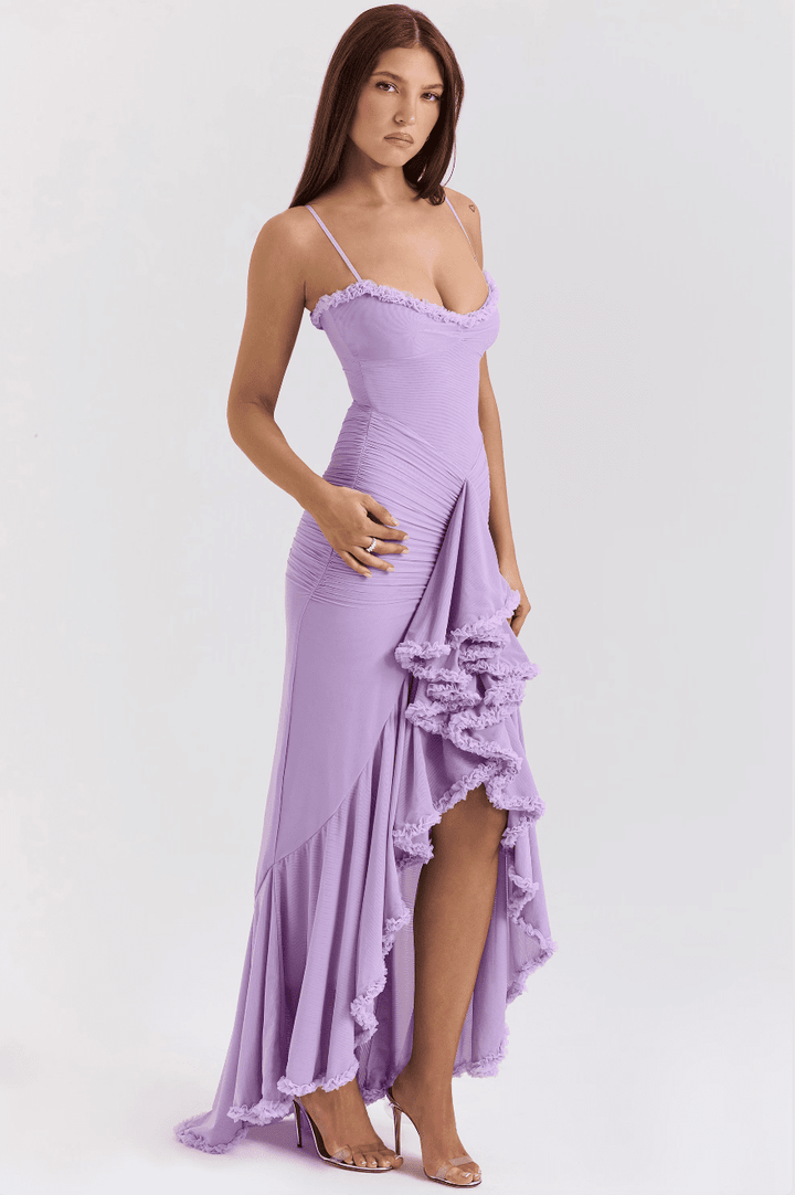 Edith | Charming Ruffled Gown in first_variant_option1 | Elegant Women&