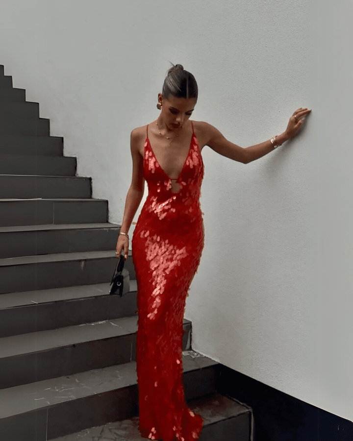 Edith | Glam Sparkle Gown in first_variant_option1 | Elegant Women&