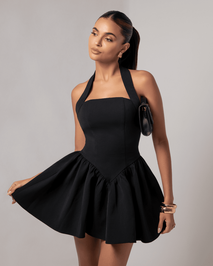 Eldra | Striking Cinched Dress in first_variant_option1 | Elegant Women&
