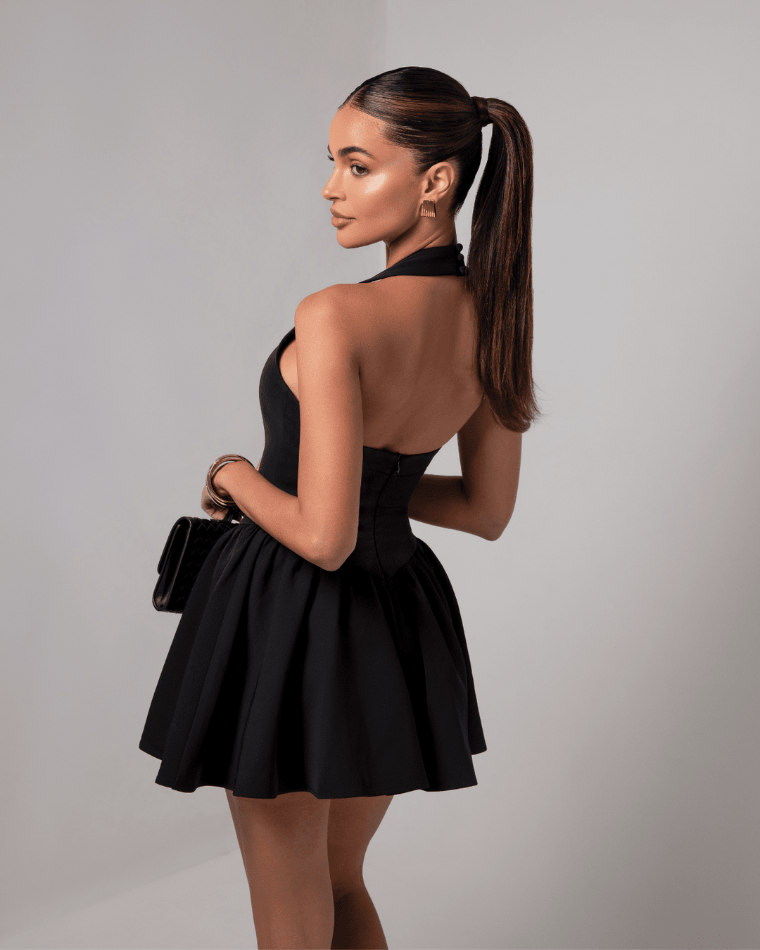 Eldra | Striking Cinched Dress in first_variant_option1 | Elegant Women&
