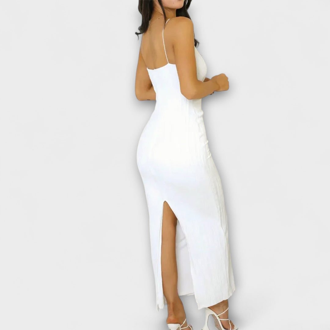 Elegant Long Sleeveless Dress in first_variant_option1 | Elegant Women&