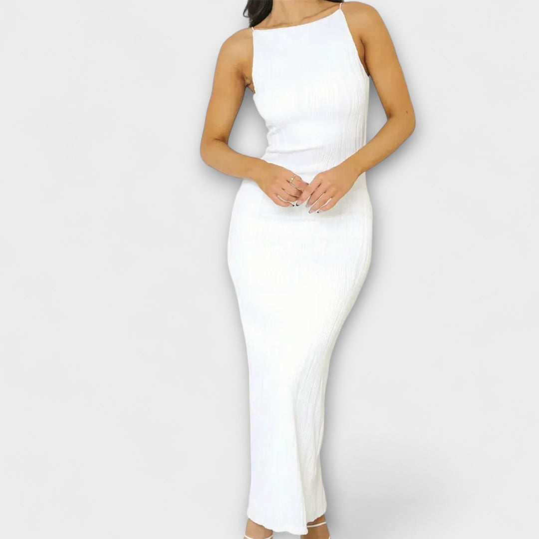 Elegant Long Sleeveless Dress in first_variant_option1 | Elegant Women&