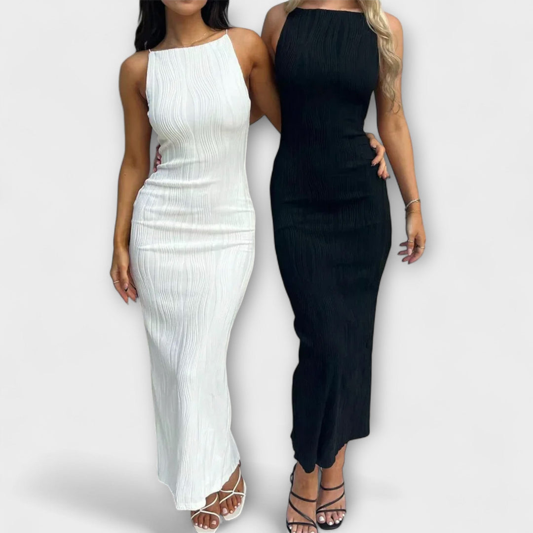 Elegant Long Sleeveless Dress in first_variant_option1 | Elegant Women&