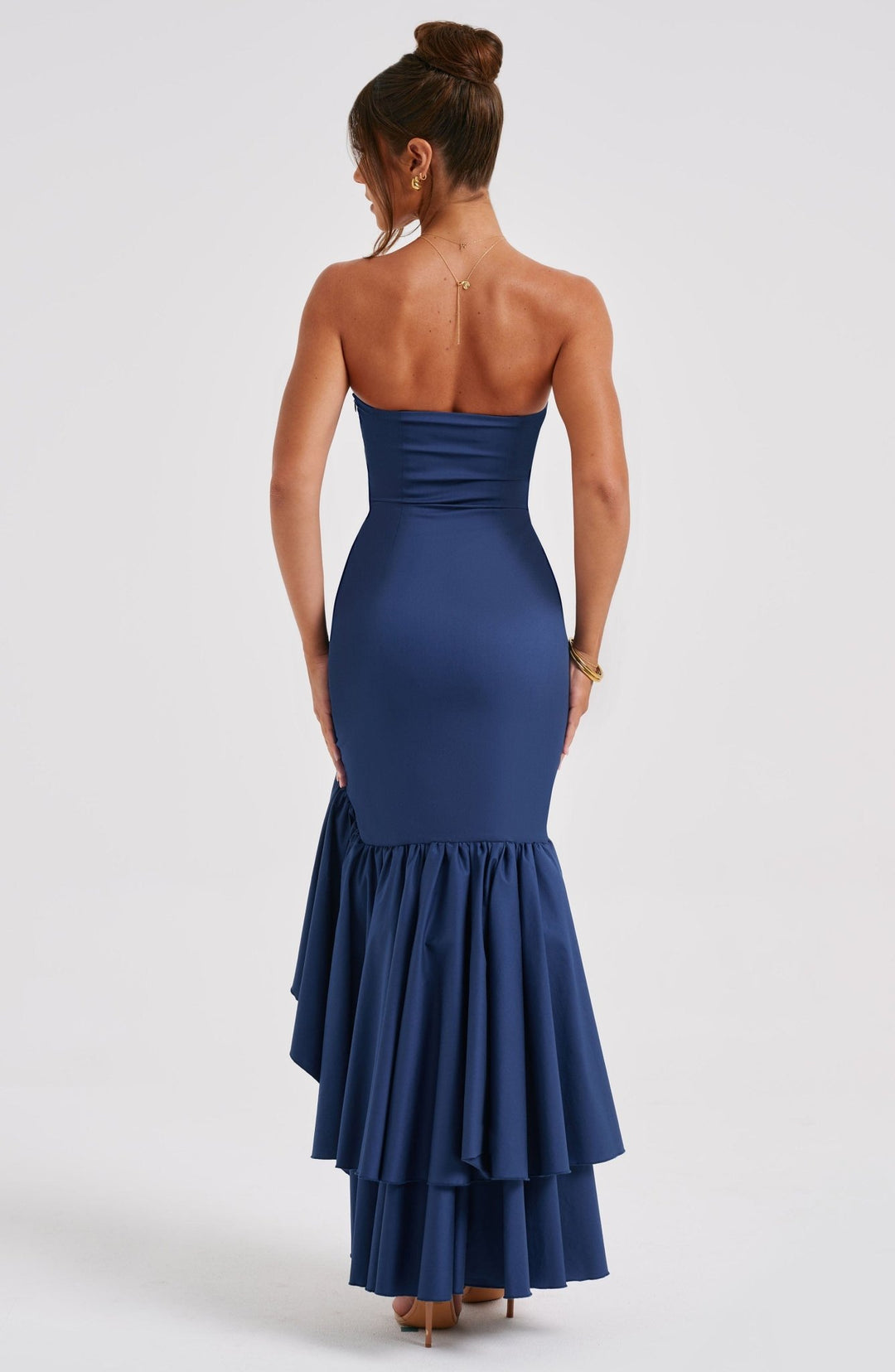 Eline | Statement Ruffle Dress in first_variant_option1 | Elegant Women&