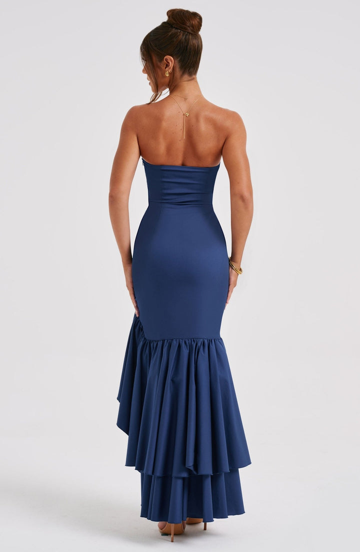 Eline | Statement Ruffle Dress in first_variant_option1 | Elegant Women&