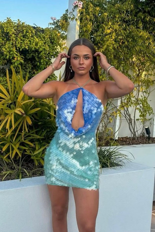 Eliza | Sequin Mini Dress in first_variant_option1 | Elegant Women&
