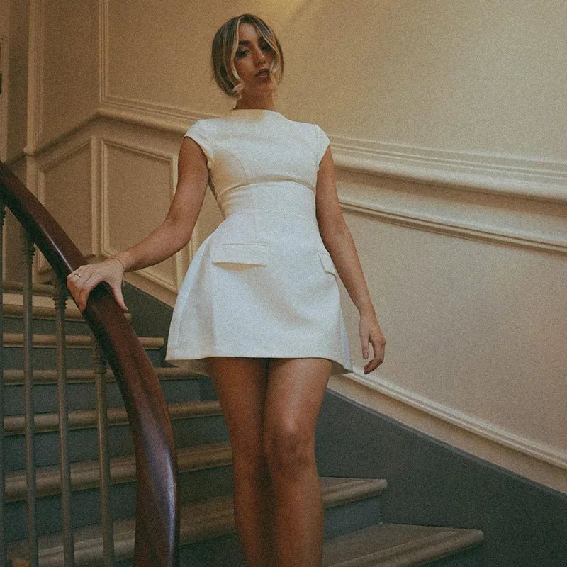 Ellen | Elegant Structured Dress in first_variant_option1 | Elegant Women&