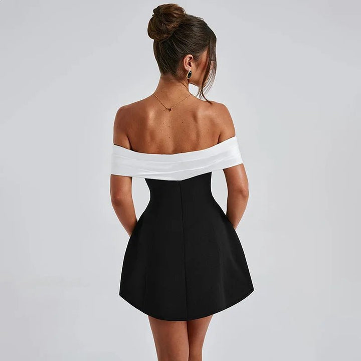 Elora | Elegant Off - shoulder Dress in first_variant_option1 | Elegant Women&