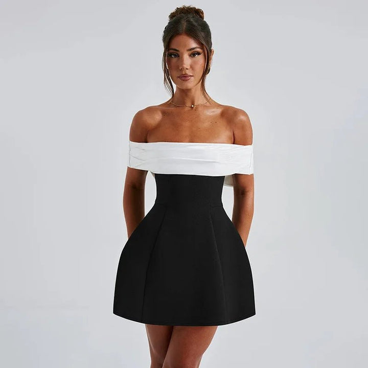 Elora | Elegant Off - shoulder Dress in first_variant_option1 | Elegant Women&