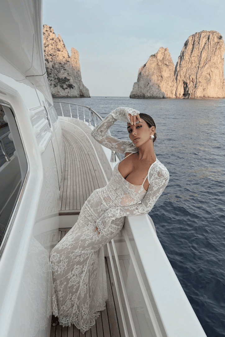 Elysia | Elegant Lace Dress in first_variant_option1 | Elegant Women&