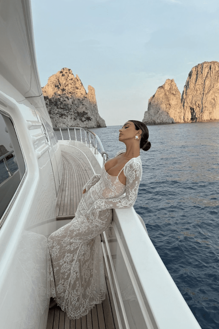 Elysia | Elegant Lace Dress in first_variant_option1 | Elegant Women&