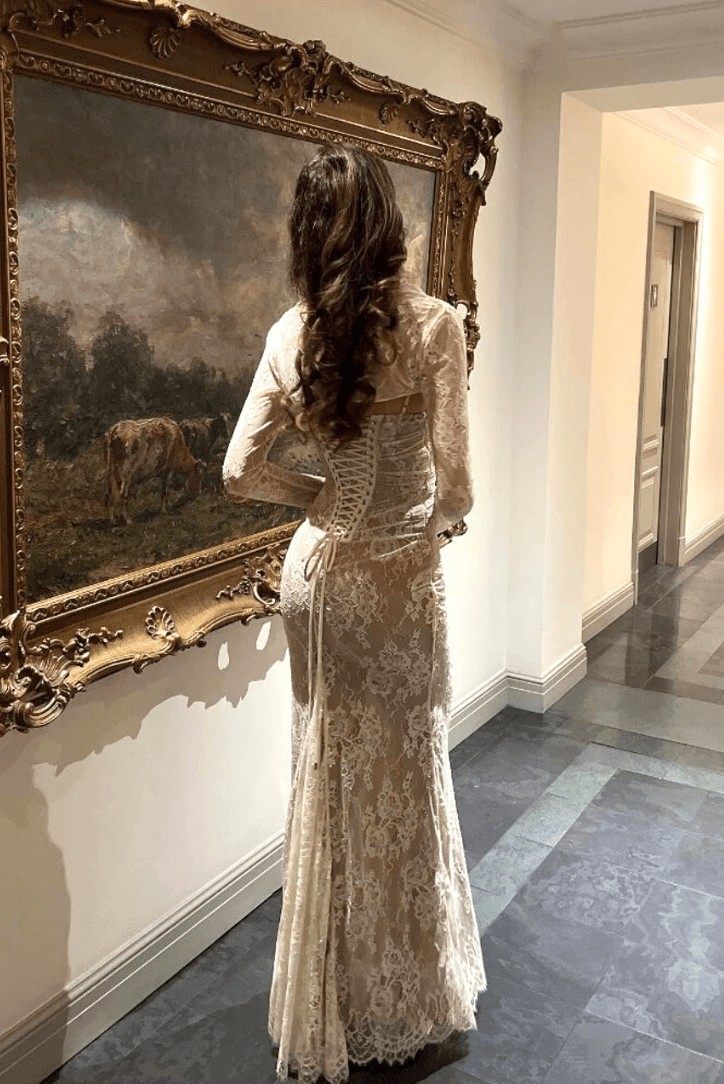 Elysia | Elegant Lace Dress in first_variant_option1 | Elegant Women&