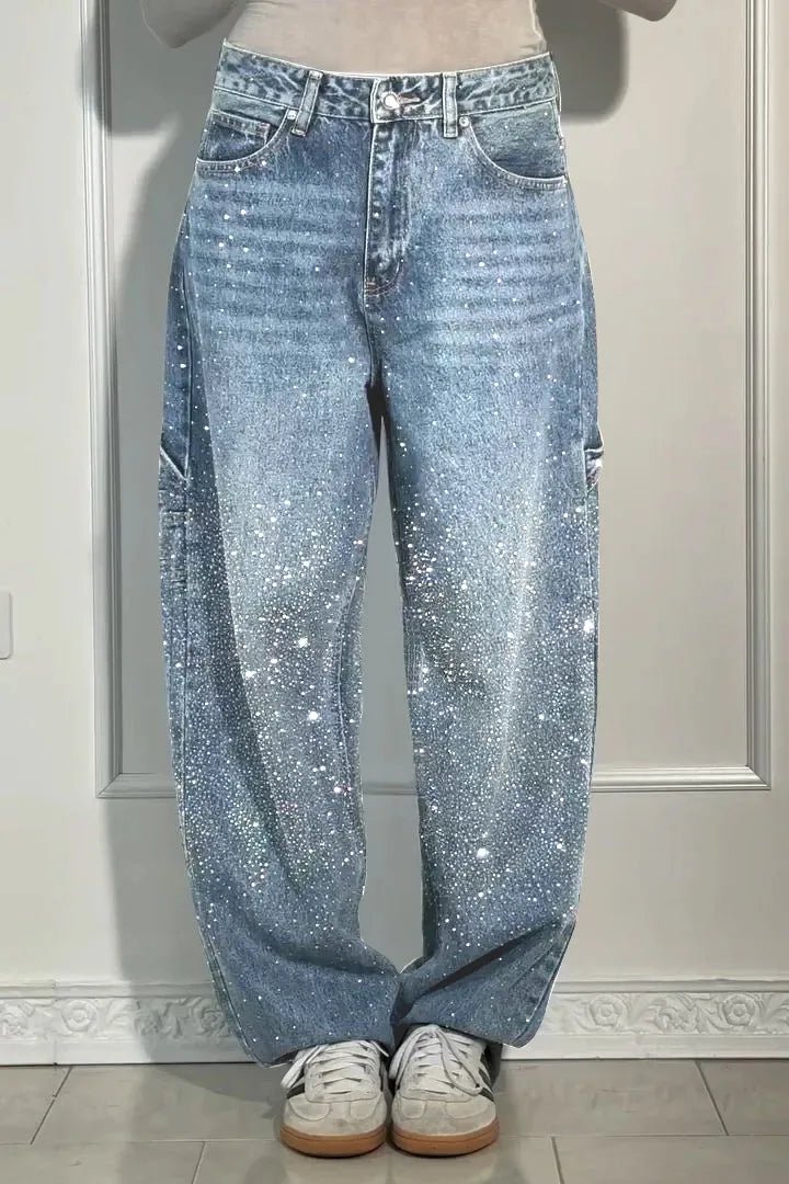 Emersyn | Oversized Sparkly Denim in first_variant_option1 | Elegant Women&