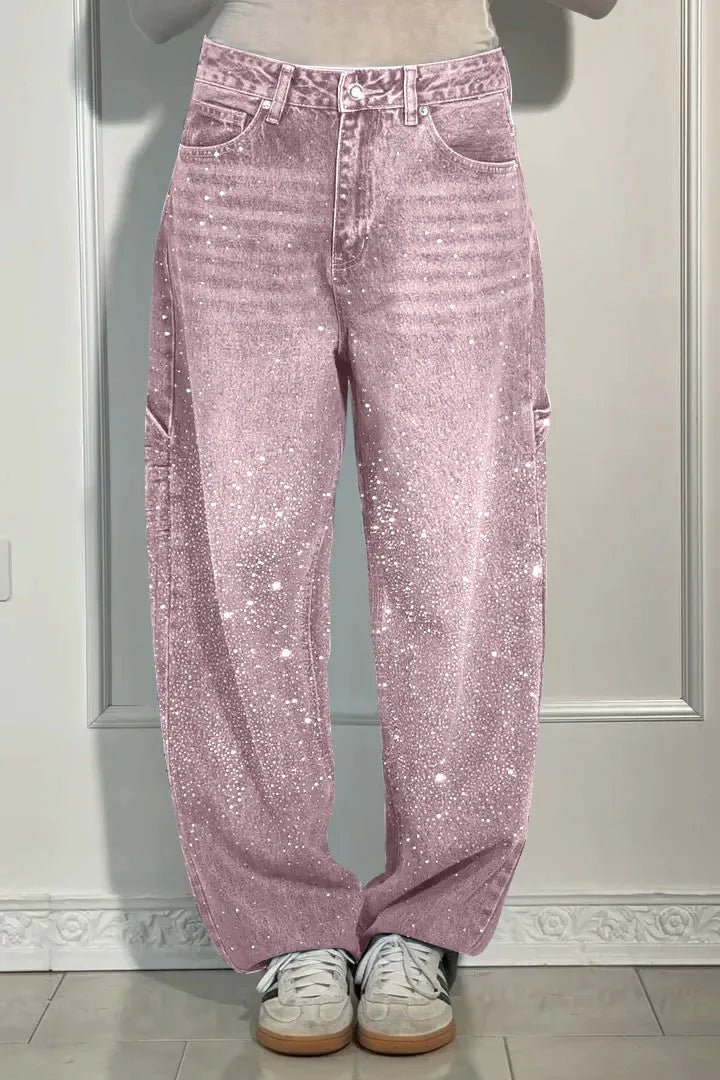 Emersyn | Oversized Sparkly Denim in first_variant_option1 | Elegant Women&