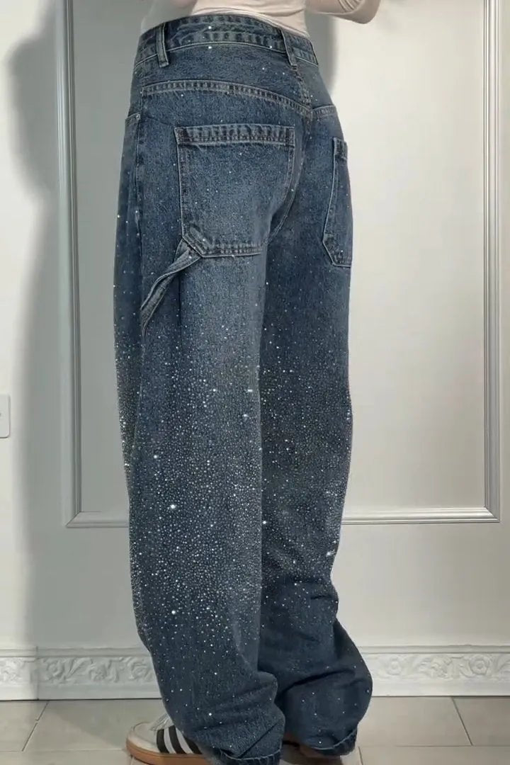 Emersyn | Oversized Sparkly Denim in first_variant_option1 | Elegant Women&