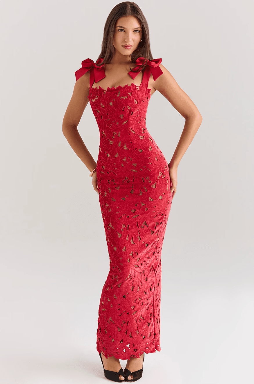 Erin | Romantic Lace Dress in first_variant_option1 | Elegant Women&