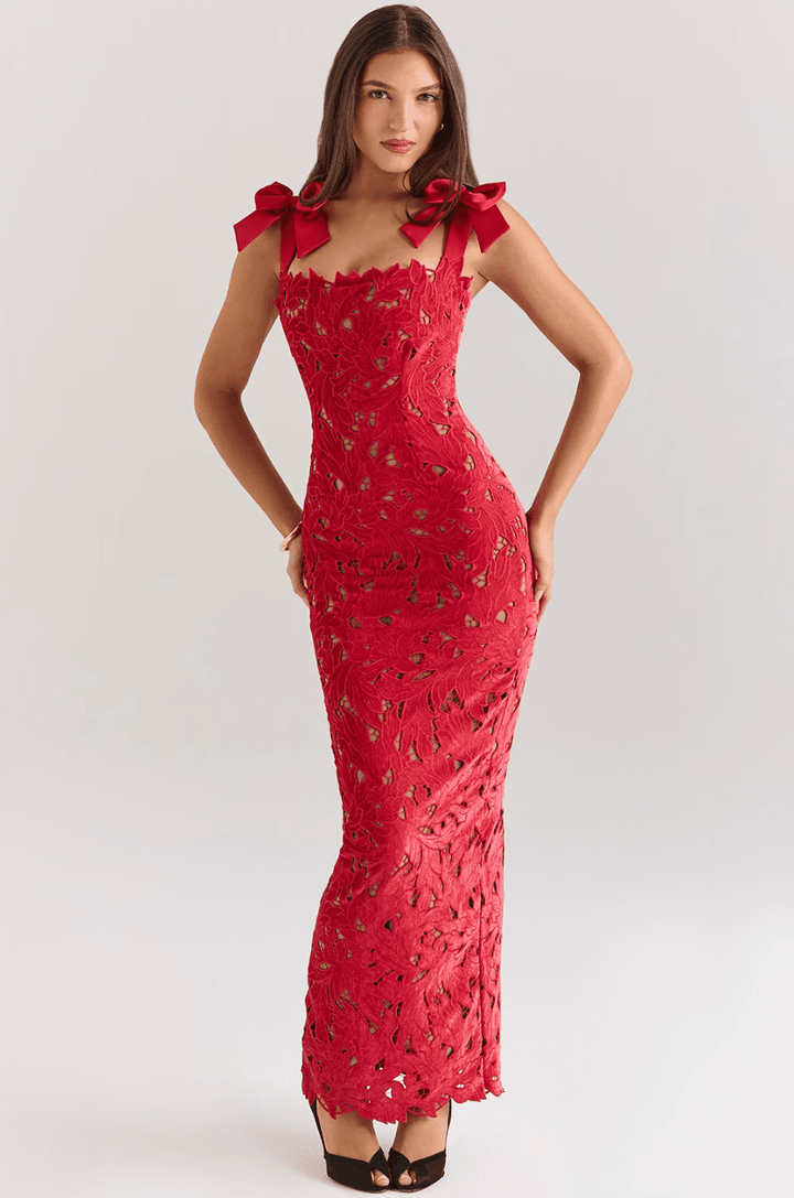 Erin | Romantic Lace Dress in first_variant_option1 | Elegant Women&